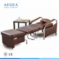 AG-AC007 Nueva llegada de nuevo ajustable cama plegable de la silla del recliner del hospital